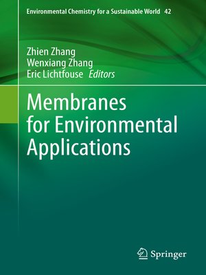 cover image of Membranes for Environmental Applications